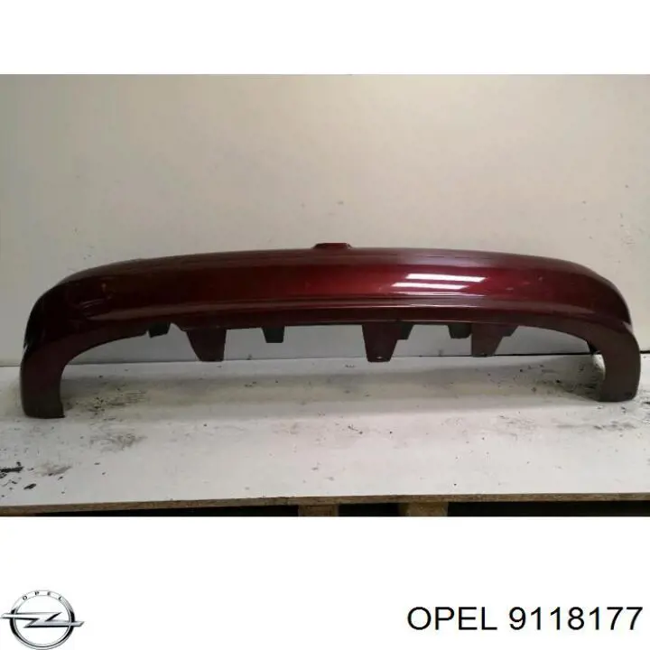 9118177 Opel parachoques trasero