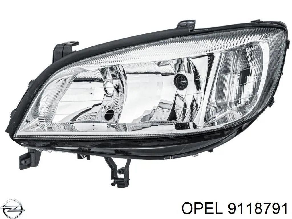Faros delanteros Opel 9118791