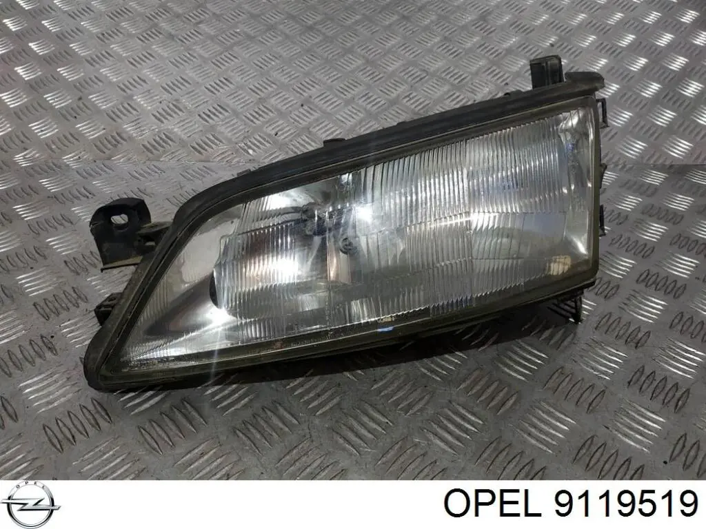 9119519 Opel faro izquierdo