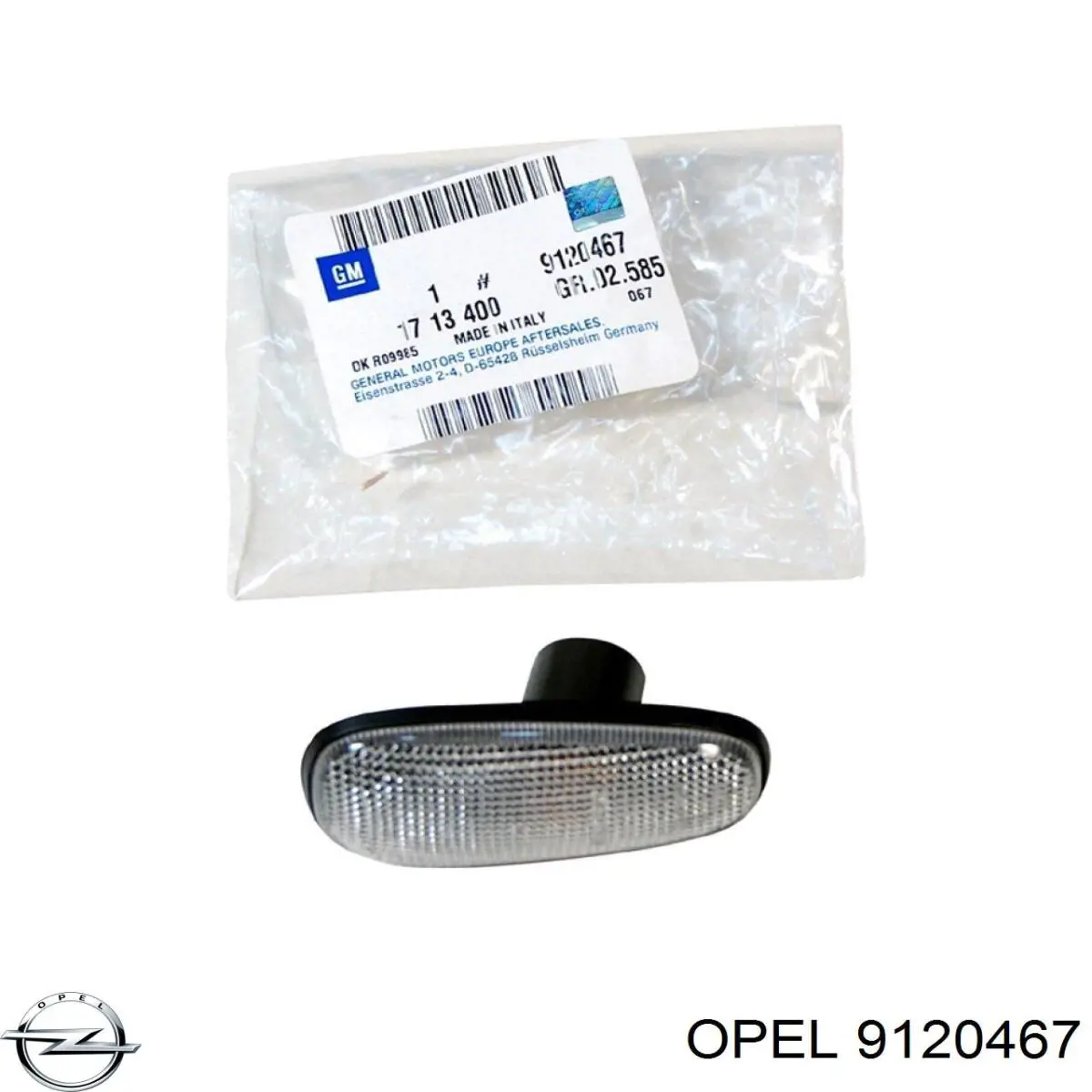 Luz intermitente Opel 9120467 precio, desde 5,64 EUR