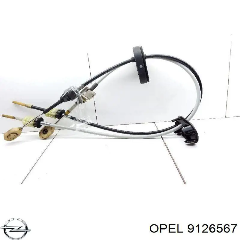 9126567 Opel cables de accionamiento, caja de cambios