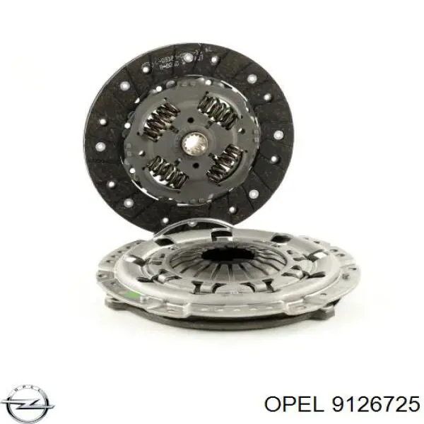 666042 Opel plato de presión del embrague
