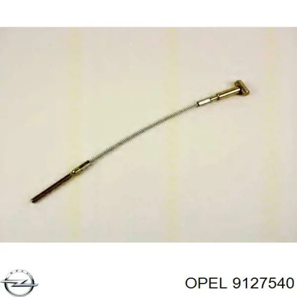 9127540 Opel cable de freno de mano delantero