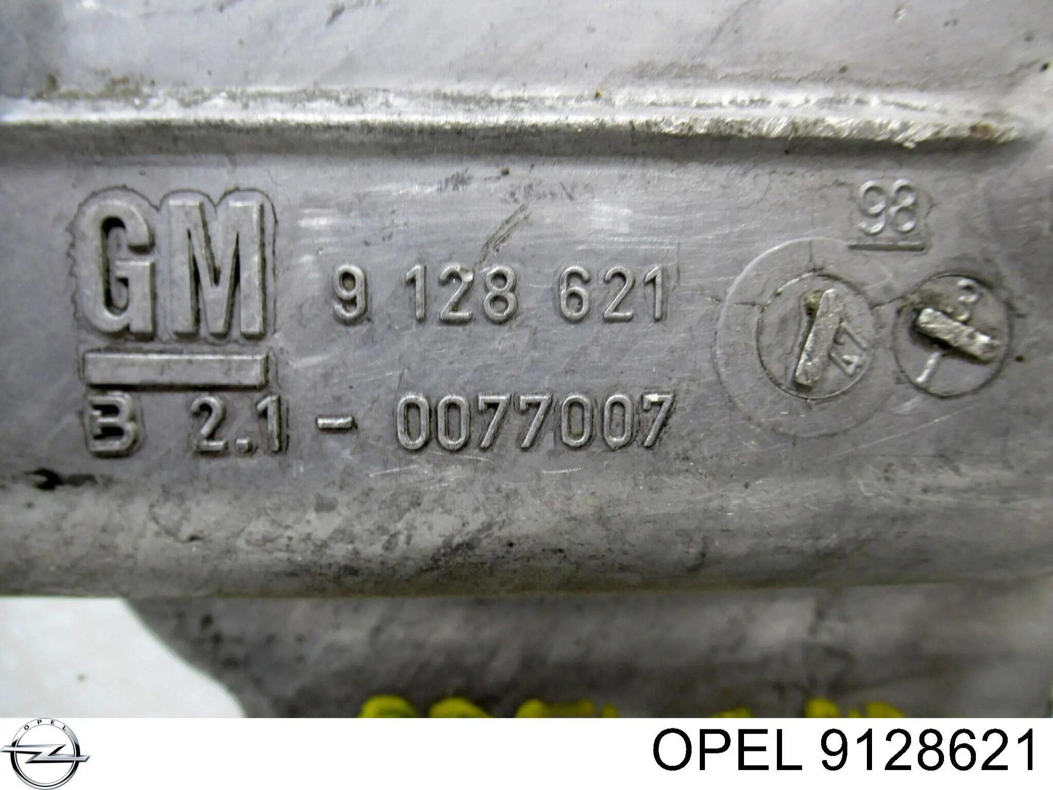 9128621 Opel Cárter de aceite del motor