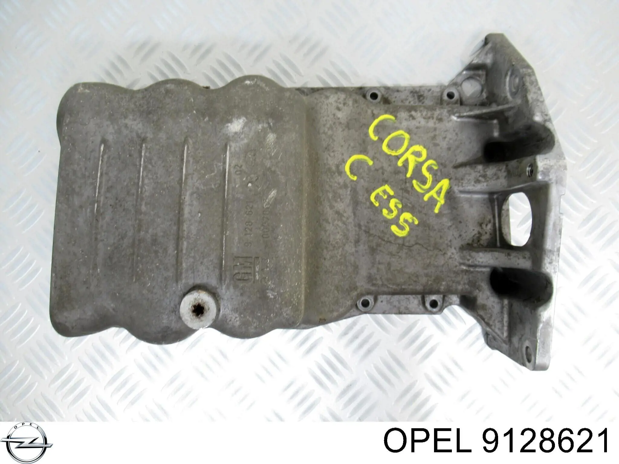 9128621 Opel cárter de aceite