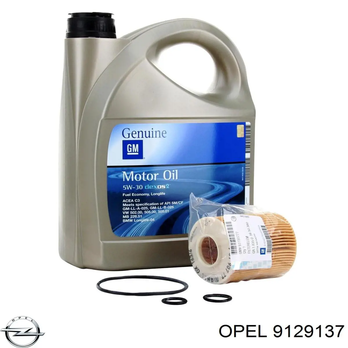 Filtro de combustible 9129137 Opel