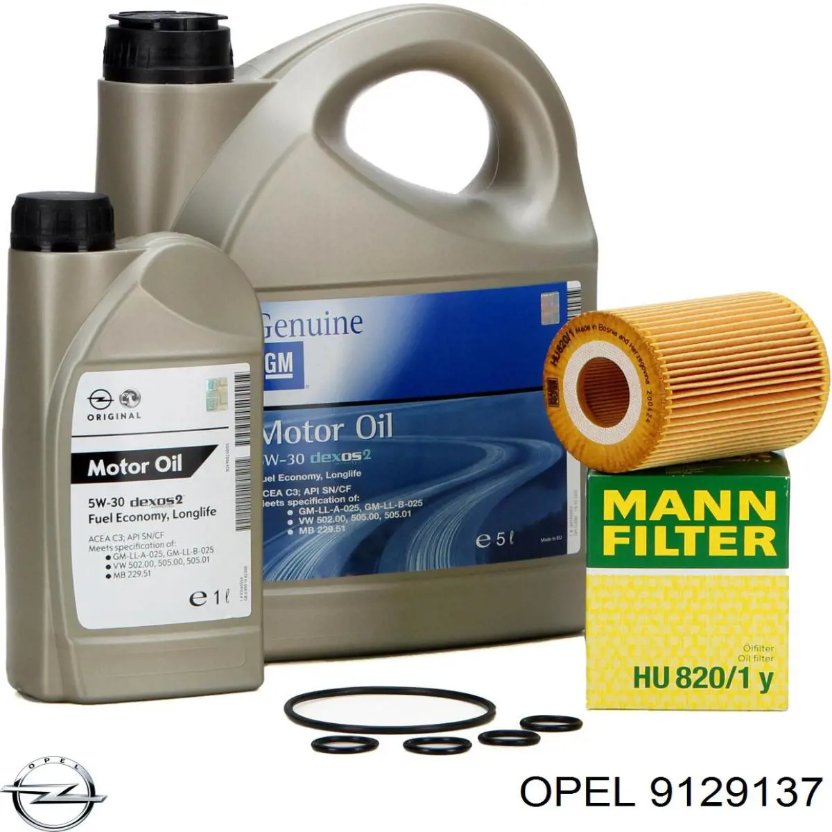 Filtro de gasoil Opel 9129137