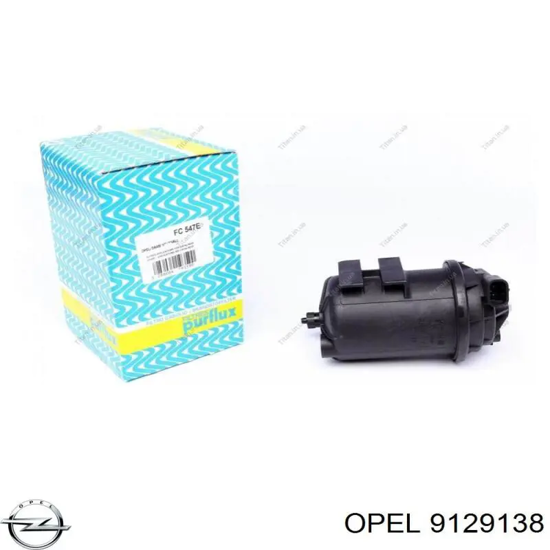Comprar 9129138 Opel Filtro diesel