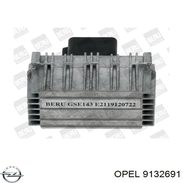 Relé de bujía de precalentamiento Opel Corsa F08, F68