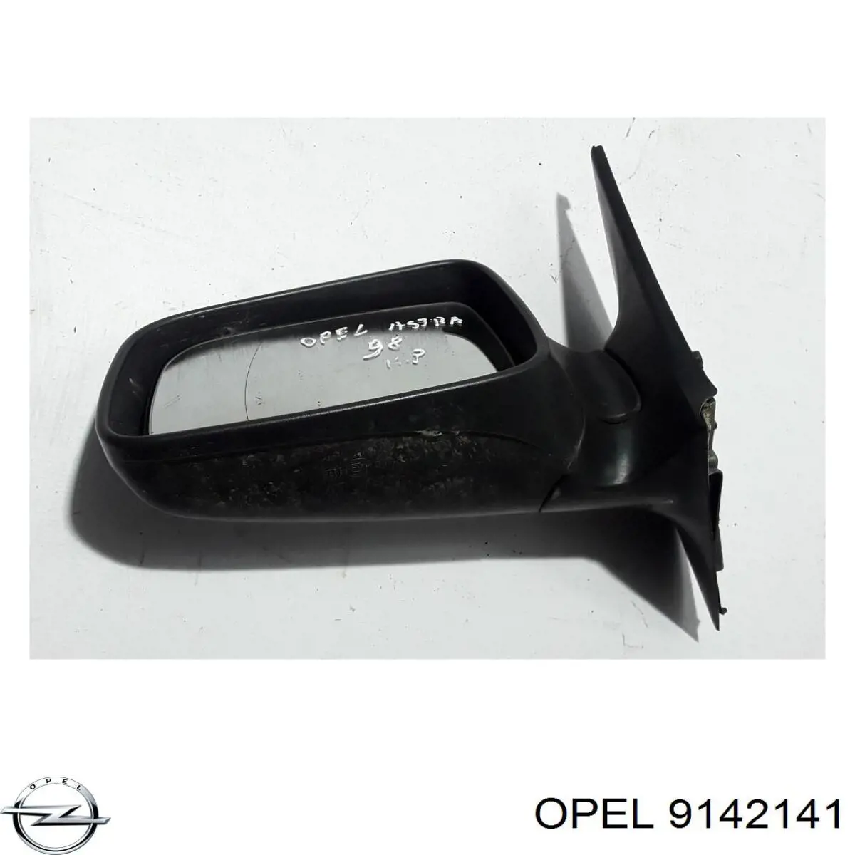 9142141 Opel espejo retrovisor izquierdo