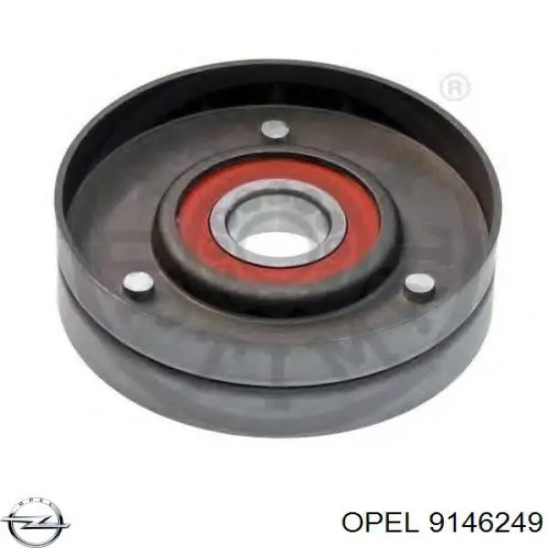 9146249 Opel tensor de correa poli v