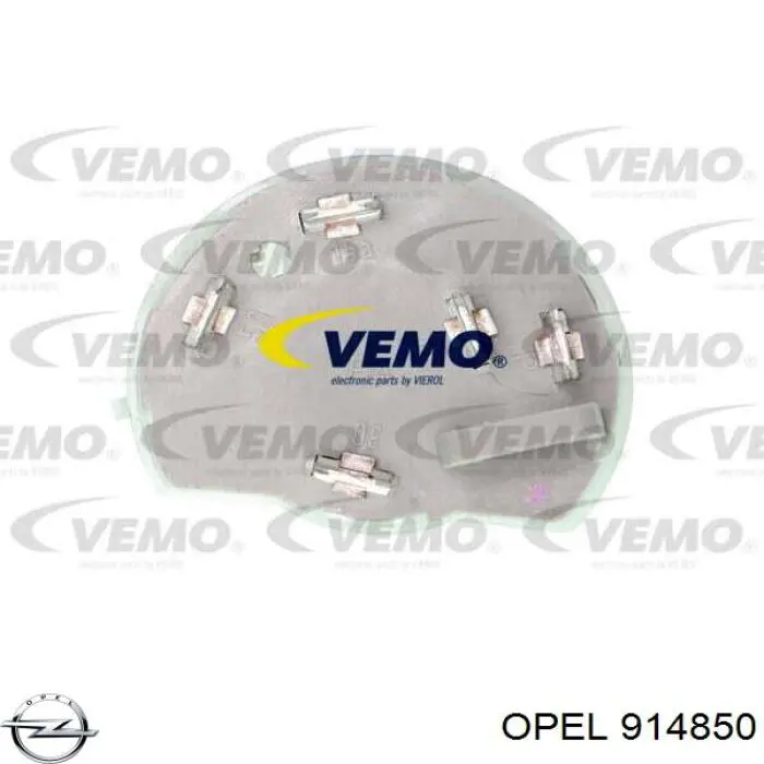 914850 Opel interruptor de encendido / arranque