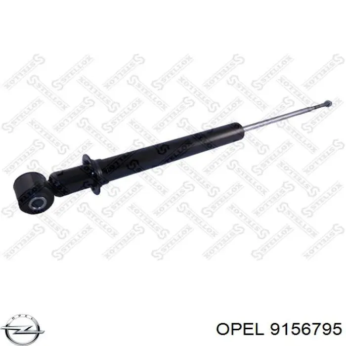 Amortiguador trasero Opel 9156795 precio, desde 38,49 EUR