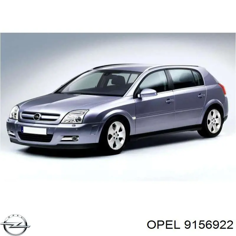  9156922 Opel soporte motor izquierdo