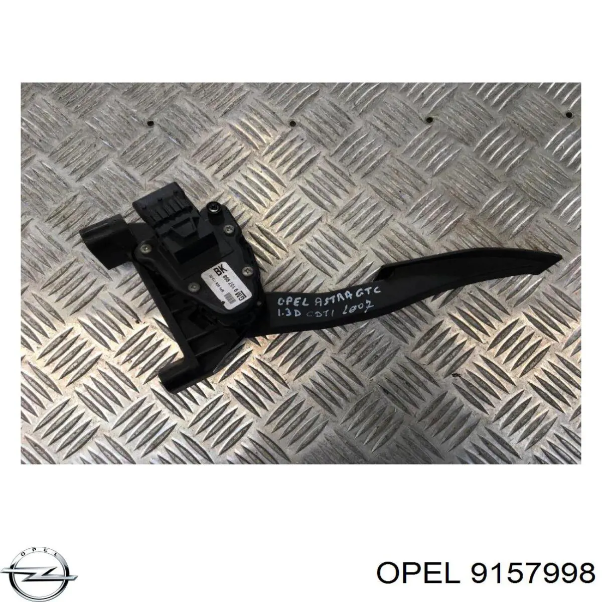 Comprar 9157998 Opel Pedal del acelerador