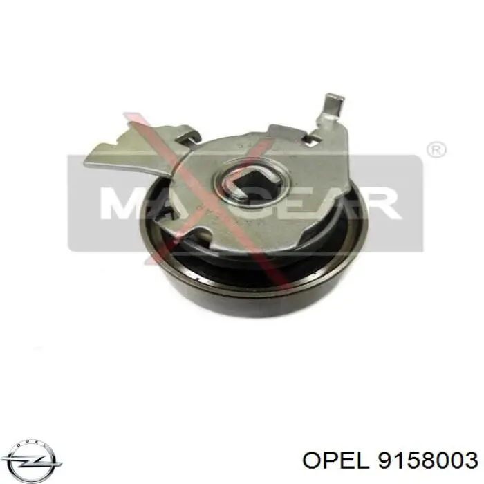 9158003 Opel rodillo, cadena de distribución