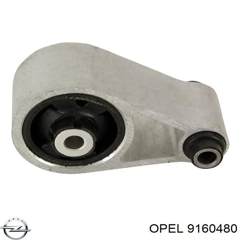 9160480 Opel soporte de motor trasero