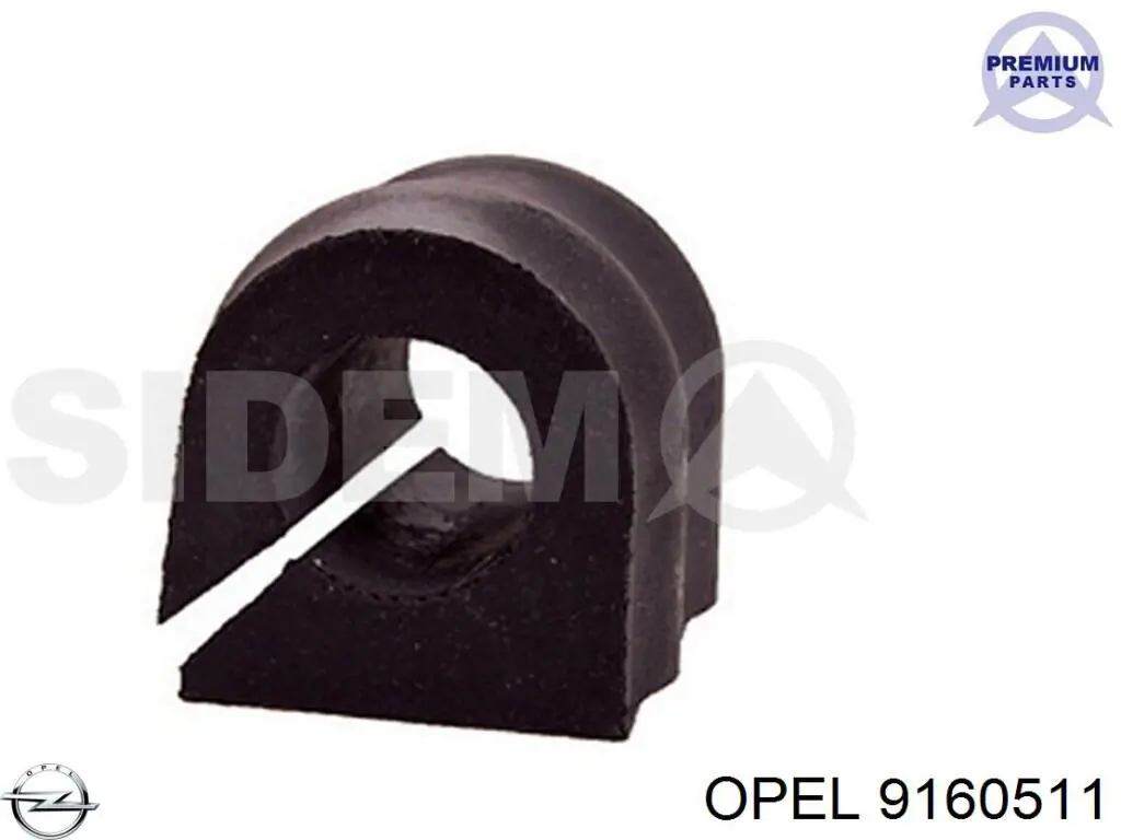 9160511 Opel casquillo de barra estabilizadora delantera