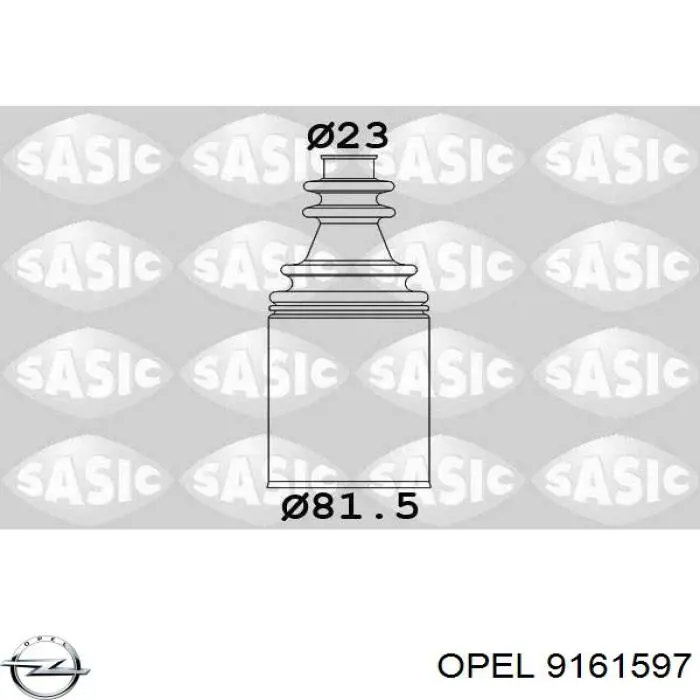 Fuelle, junta homocinética interior derecha delantera Opel 9161597 precio, desde 17,71 EUR