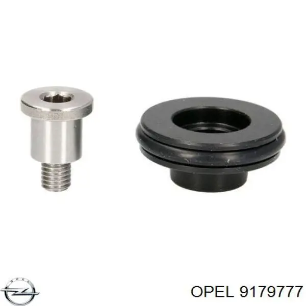 9179777 Opel Rodillo central izquierdo de puerta corrediza