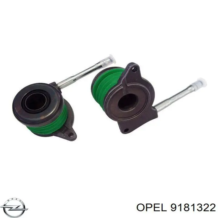 9181322 Opel inyector de combustible