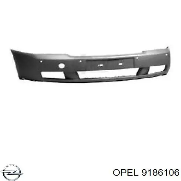 9186106 Opel paragolpes delantero