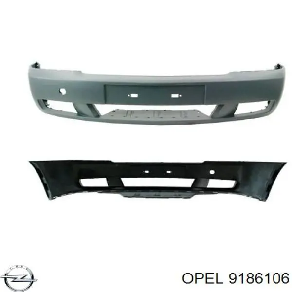 Parachoques delantero Opel 9186106 precio, desde 101,24 EUR