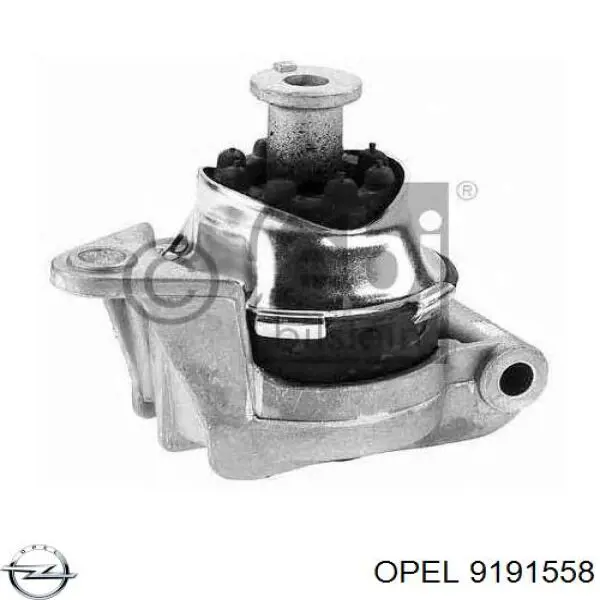 9191558 Opel soporte de motor trasero