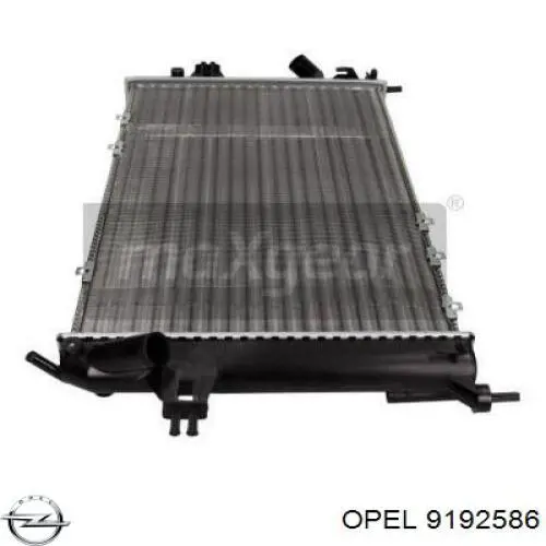 9192586 Opel radiador