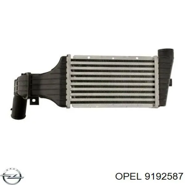 9192587 Opel intercooler