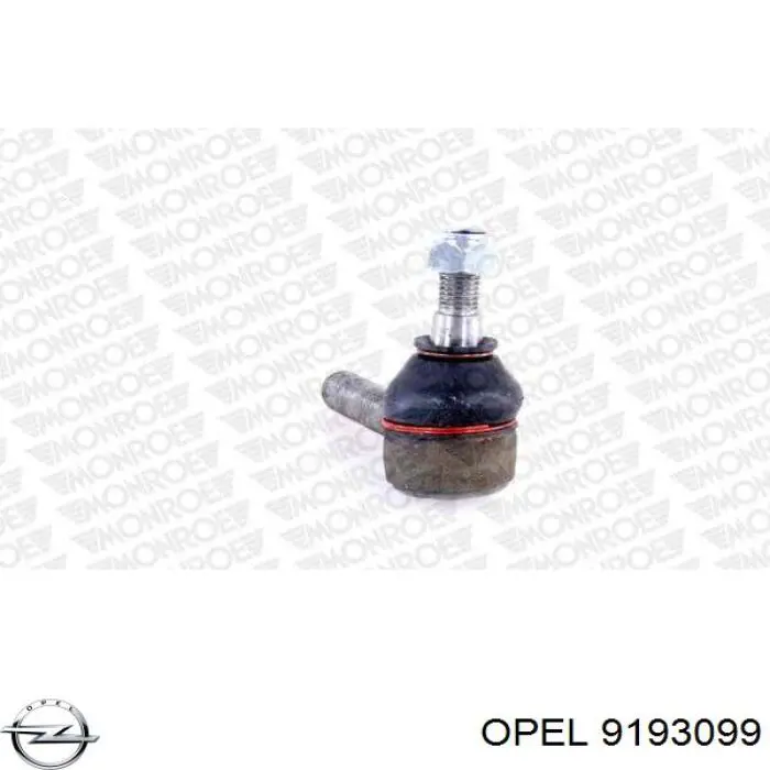 9193099 Opel rótula barra de acoplamiento exterior