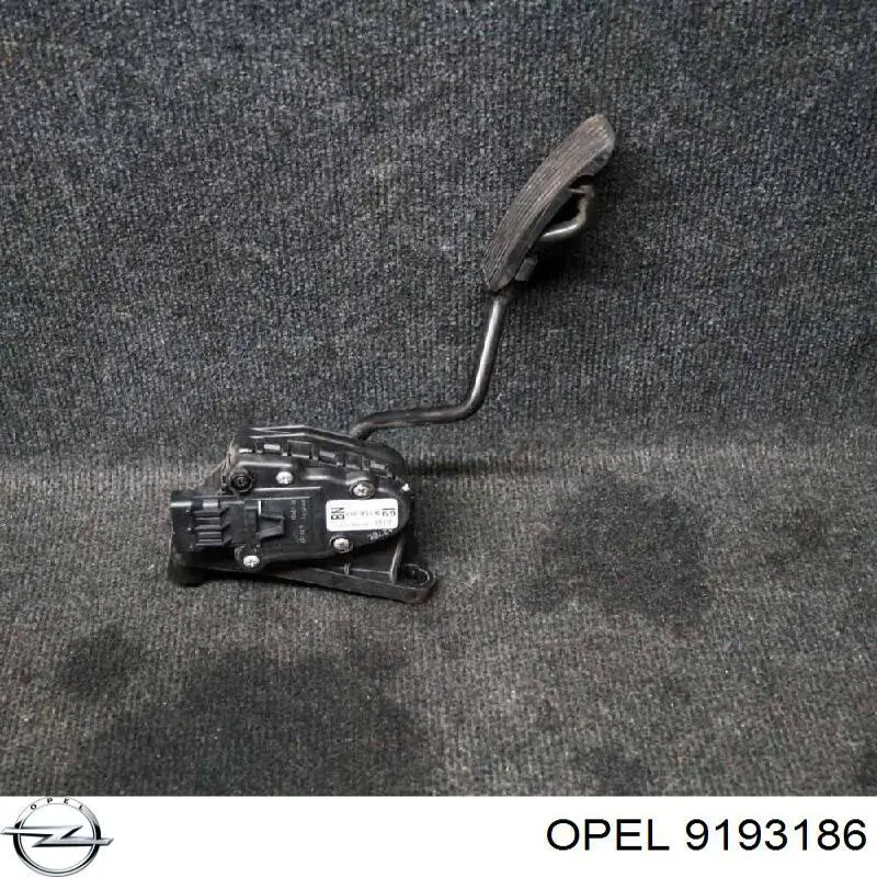 Comprar 9193186 Opel Pedal del acelerador