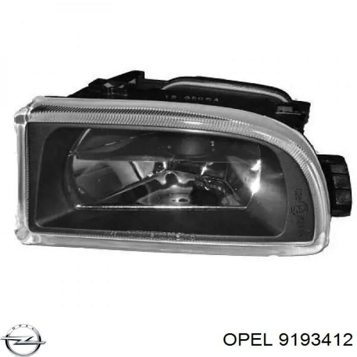 9193412 Opel faro derecho