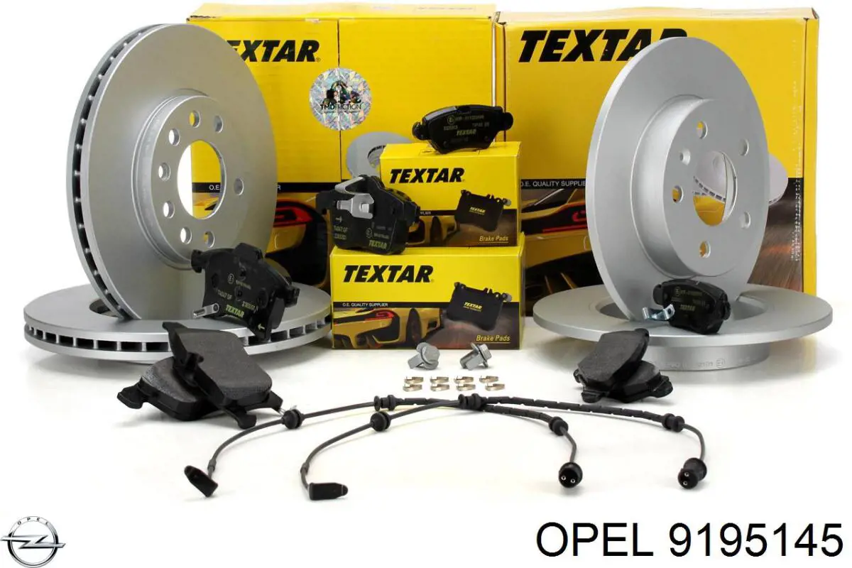 9195145 Opel Pastillas delanteras