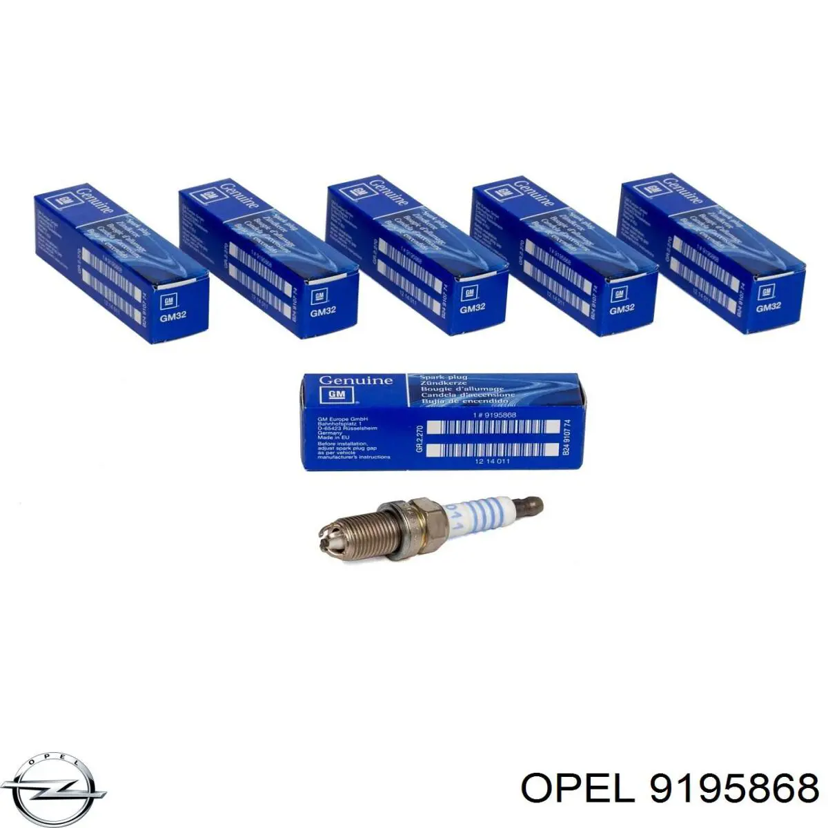 Comprar 9195868 Opel Bujía de encendido