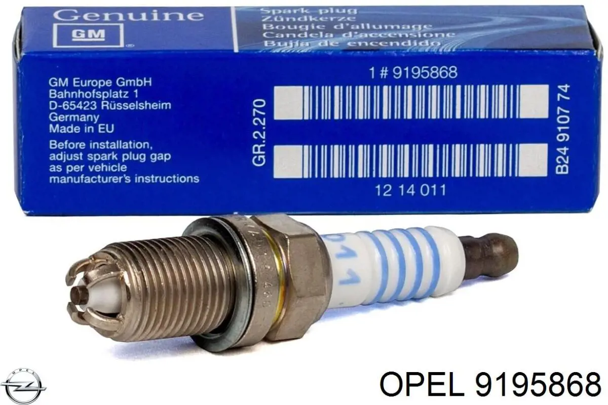 Bujías Opel 9195868 precio, desde 9,27 EUR