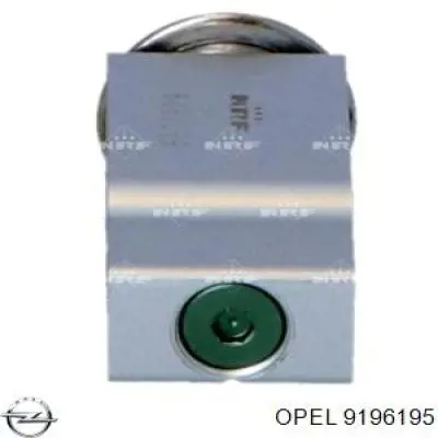 9196195 Opel válvula de expansión, aire acondicionado