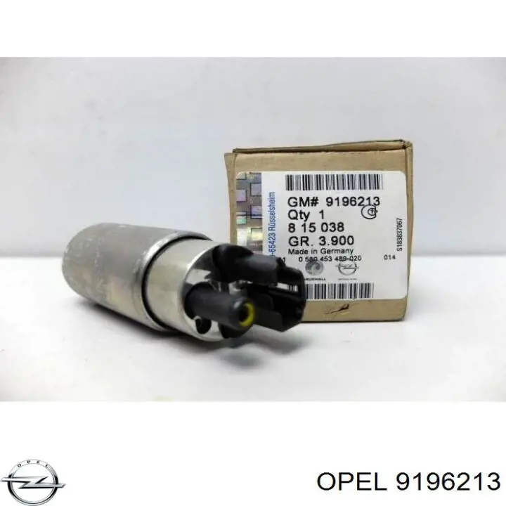 9196213 Opel elemento de turbina de bomba de combustible