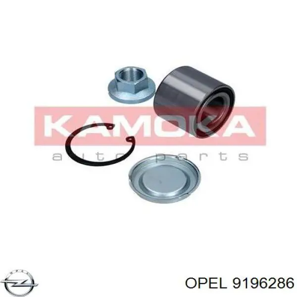 9196286 Opel cojinete de rueda trasero