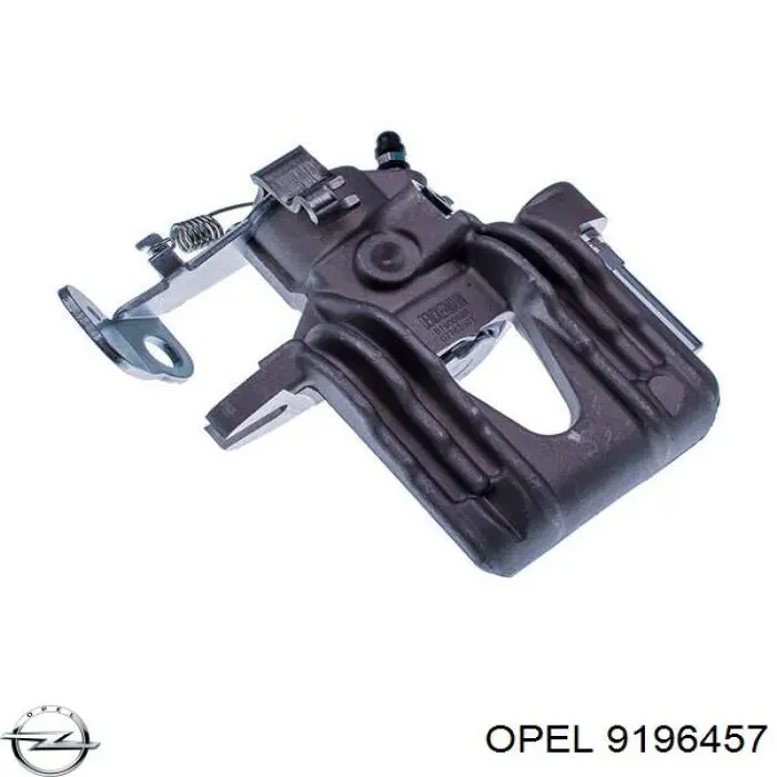 9196457 Opel pinza de freno trasero derecho