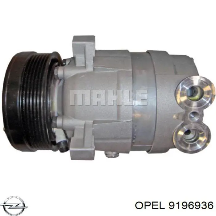 Compresor de aire acondicionado Opel Astra 51, 52, F35, M35