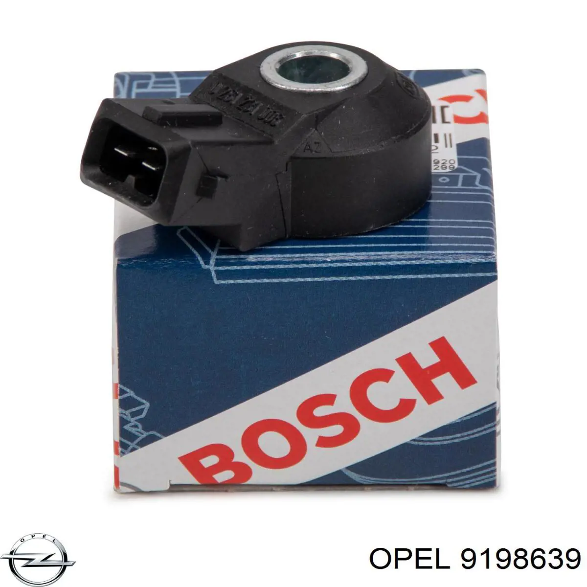 9198639 Opel sensor de posición del cigüeñal