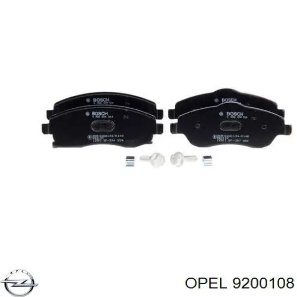 Pastillas de freno delanteras Opel Corsa F08, F68