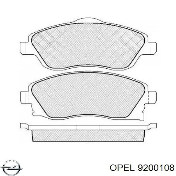 Pastillas de freno delanteras Opel Corsa F08, F68