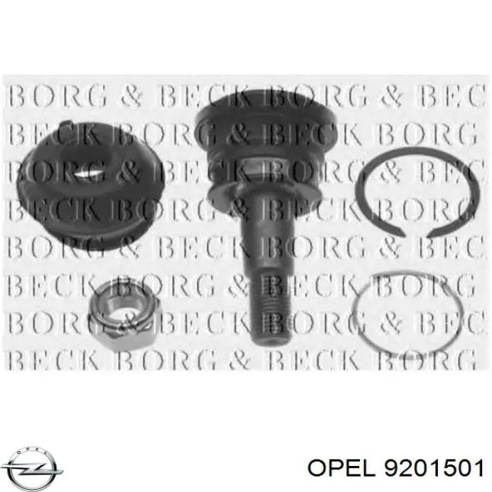 9201501 Opel tapón de culata