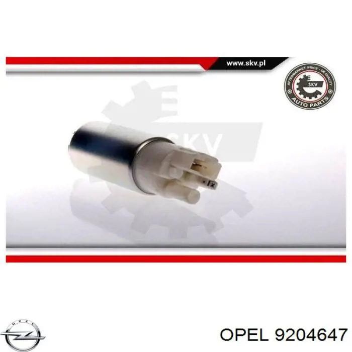 9204647 Opel módulo alimentación de combustible