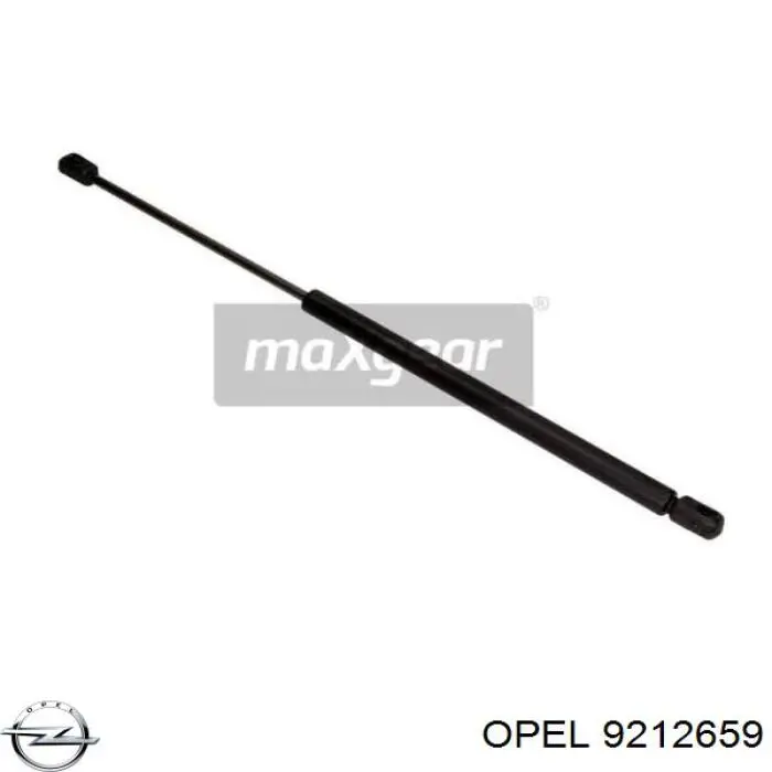 9212659 Opel amortiguador maletero