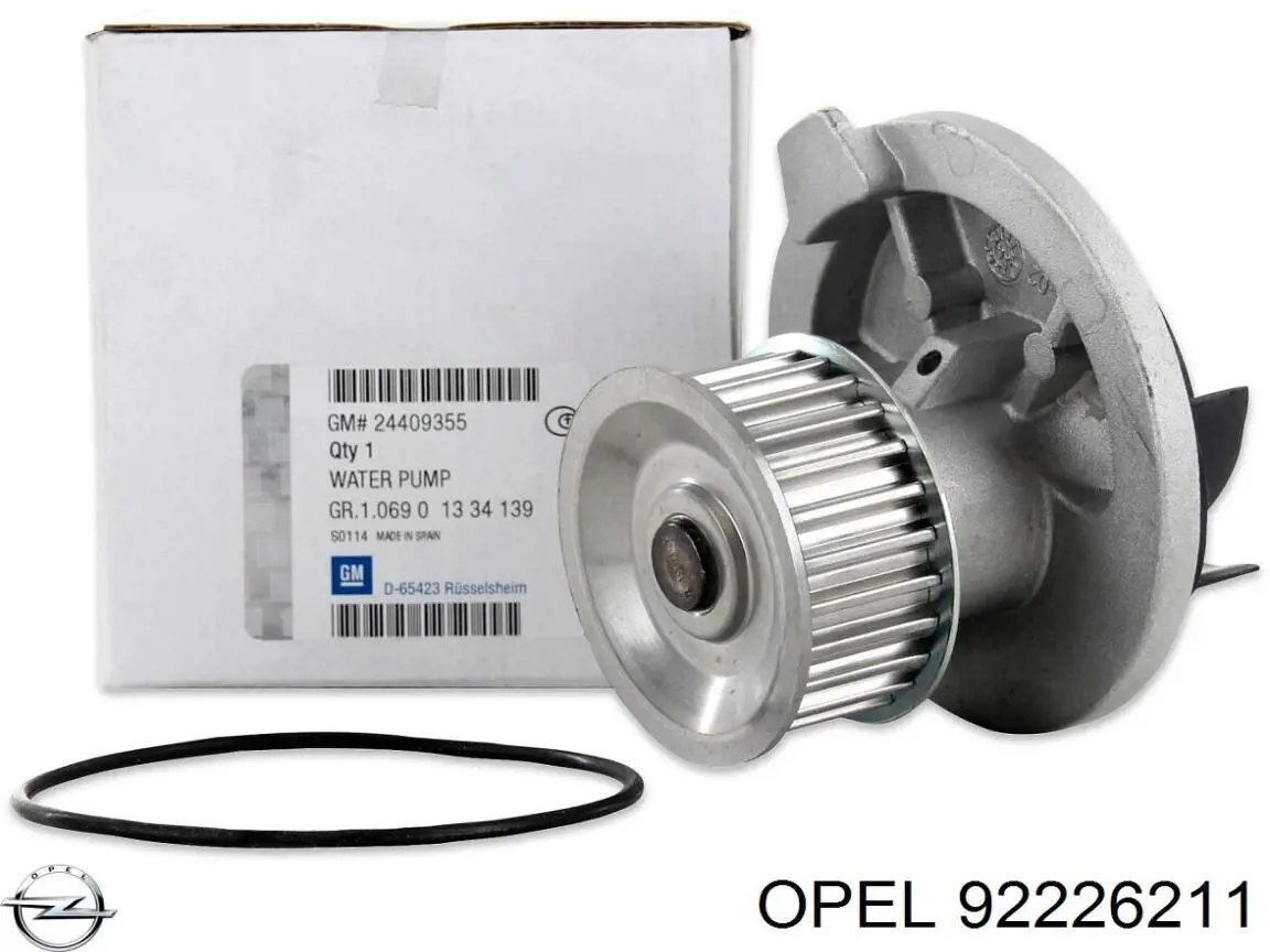 Comprar 92226211 Opel Bomba de agua para motor