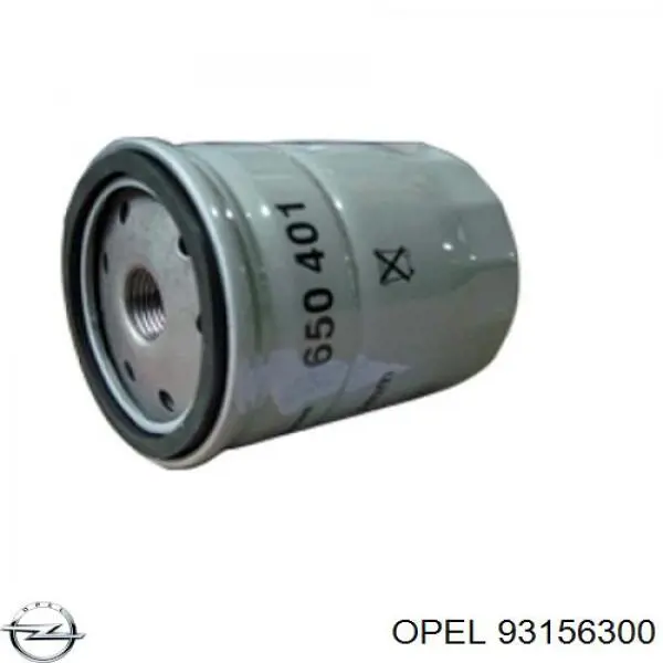 Filtro de aceite 93156300 Opel