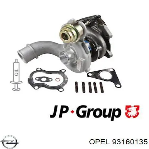93160135 Opel turbocompresor